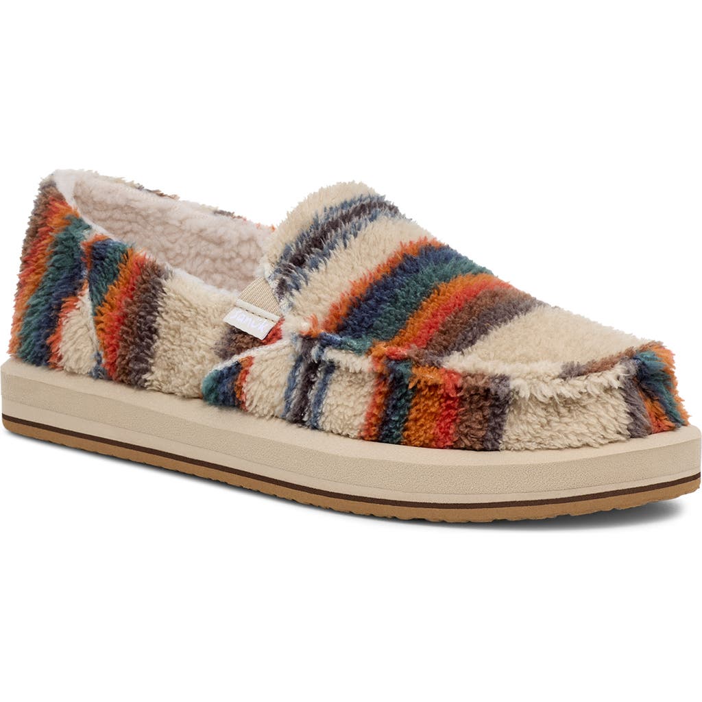 Sanuk Donna St. Slip-on Sneaker In Taupe Multi