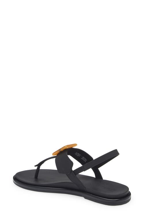 Shop Olukai La'i Slingback Sandal In Black/black