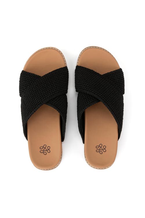 The Sak Penelope Sandal In Black