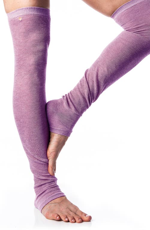 Leg Warmers in Lavender