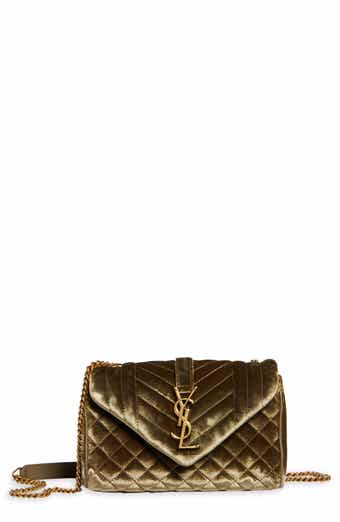 Saint Laurent YSL Minibag Mono With Suede - Taupe – Kith