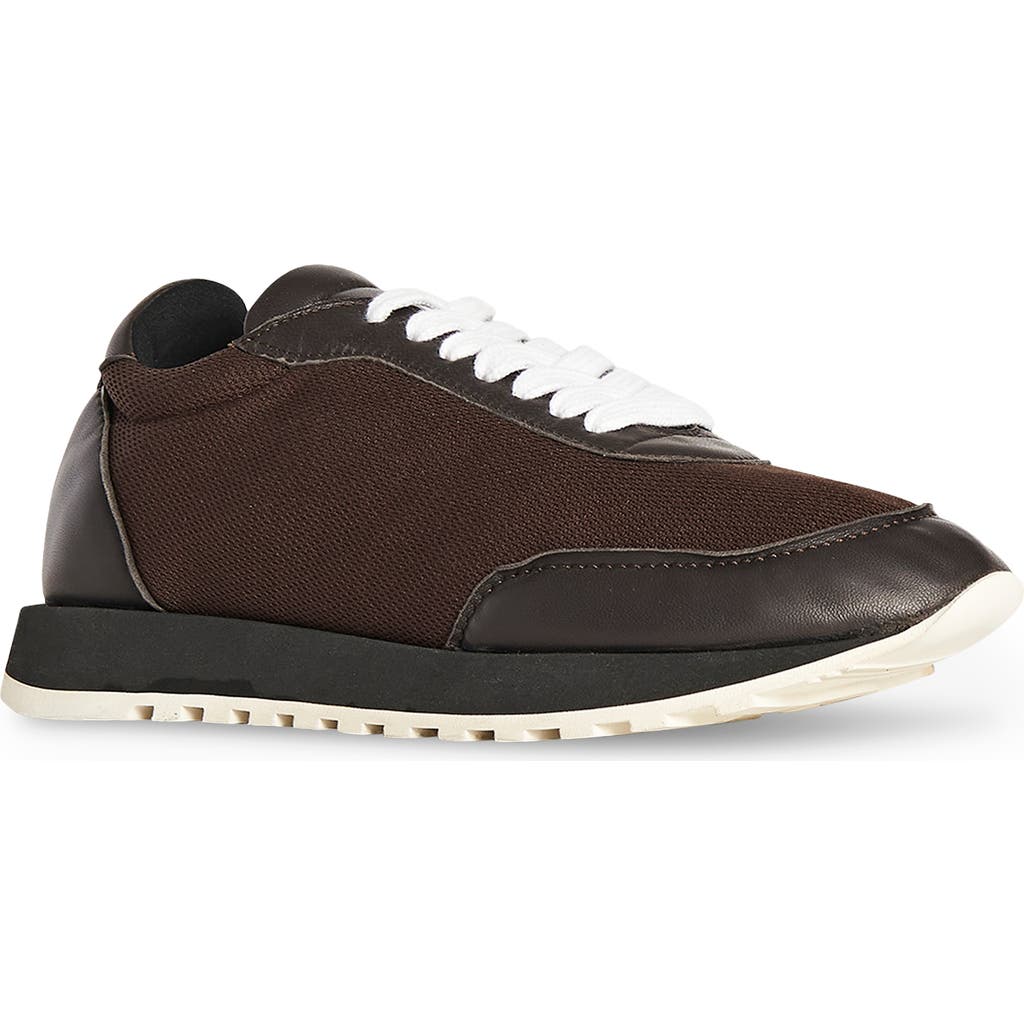 The Row Owen Mixed Media Runners In Brown/black