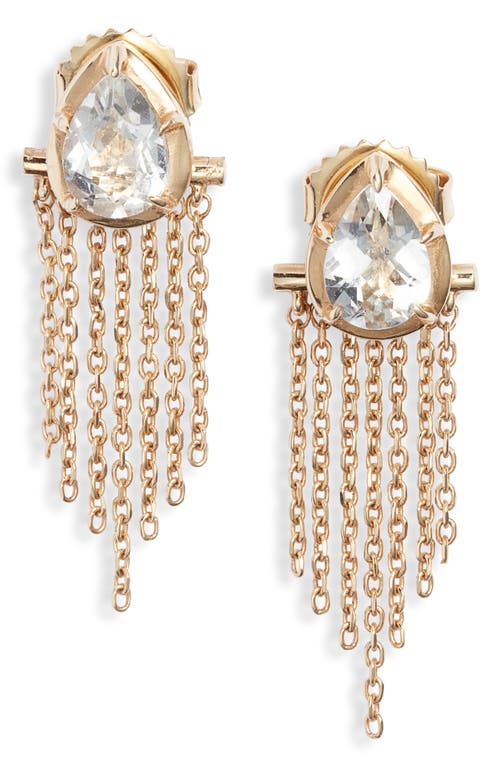 Anzie Women's Mélia Mila 14k Yellow Gold & Topaz Fringe Earrings In Yellow Gold