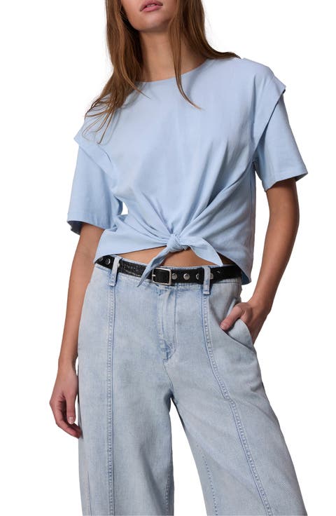 Mica Tie Front T-Shirt