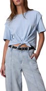 rag & bone Mica Tie Front T-Shirt
