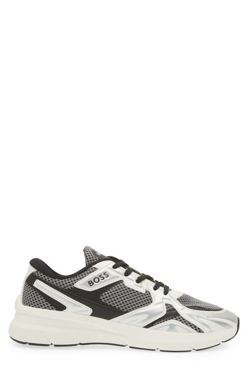 Hugo Boss Boss Owen Runn Sneaker (men)<br> In Silver