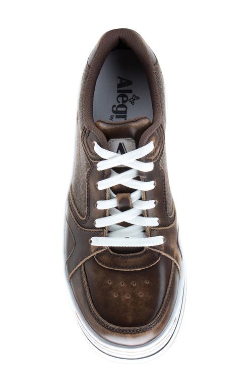 Alegria By Pg Lite Alyster Platform Sneaker In Brown