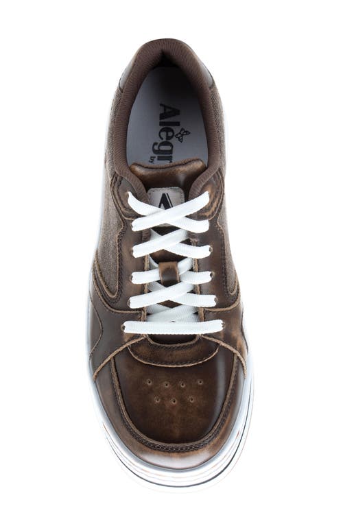 Shop Alegria By Pg Lite Alyster Platform Sneaker In Brown