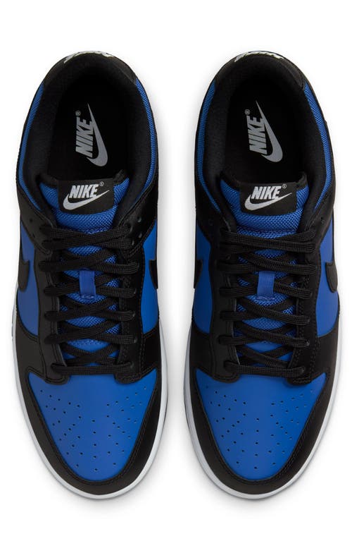 Shop Nike Dunk Low Basketball Sneaker In Astronomy Blue/black/white