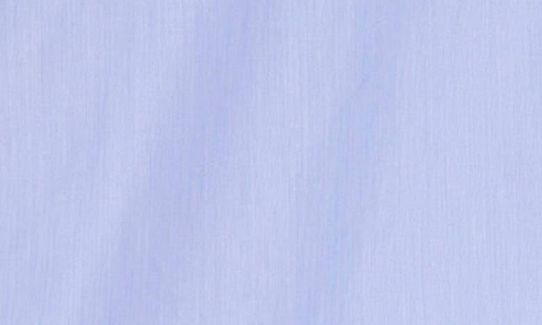 Peter Do Contrast Trim Cotton Button-up Shirt In Oxford Blue