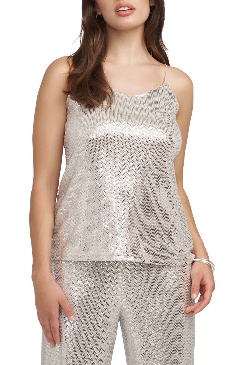 Anne Klein Sequin VNeck Camisole Nordstrom