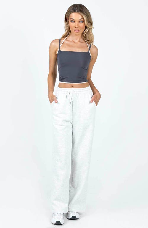 Princess Polly Premier Layered Halter Stretch Camisole In Grey