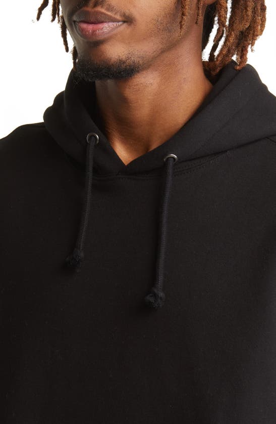 Alpha Industries Essential Quarter Zip Hoodie In Black