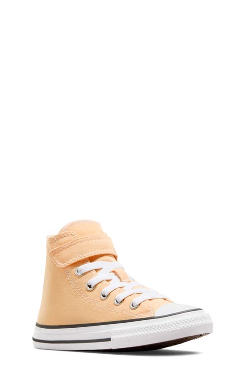 Converse Kids' Chuck Taylor All Star 1V High Top Sneaker Afternoon Sun/White/Black at Nordstrom, M