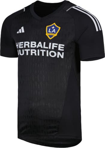 LA Galaxy adidas 2023 Replica Goalkeeper Jersey - Black