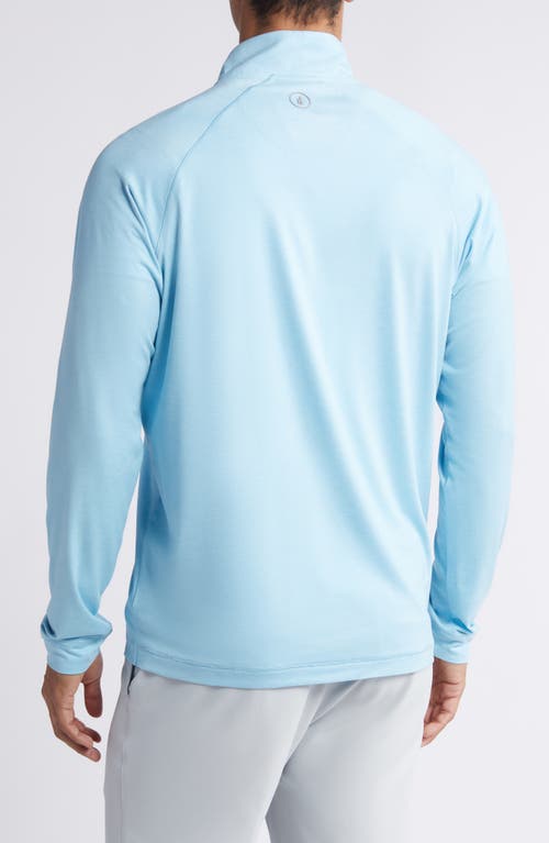 Shop Johnnie-o Freeborne Prep-formance Quarter Zip Pullover In Permafrost