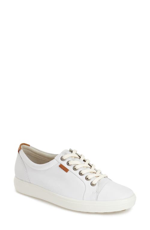 UPC 737431676114 product image for ECCO Soft 7 Sneaker in White at Nordstrom, Size 6-6.5Us | upcitemdb.com