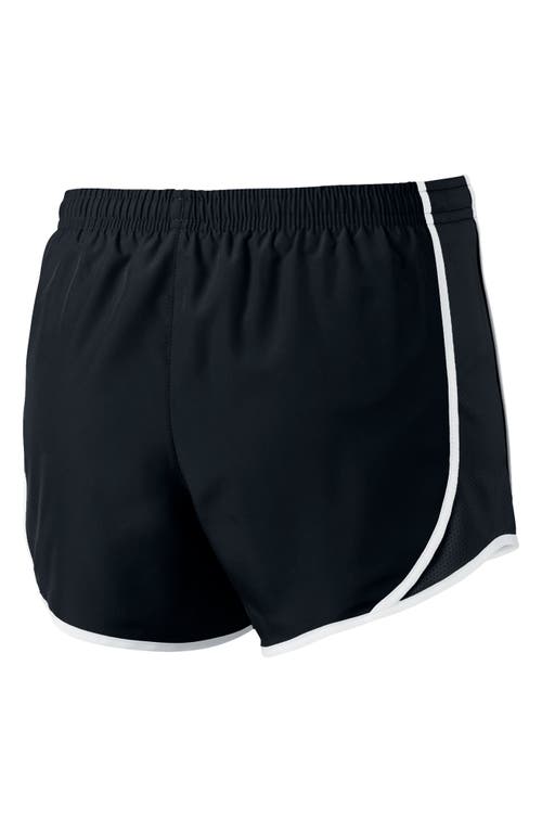 Shop Nike Kids' Dry Tempo Running Shorts In 010 Black/white