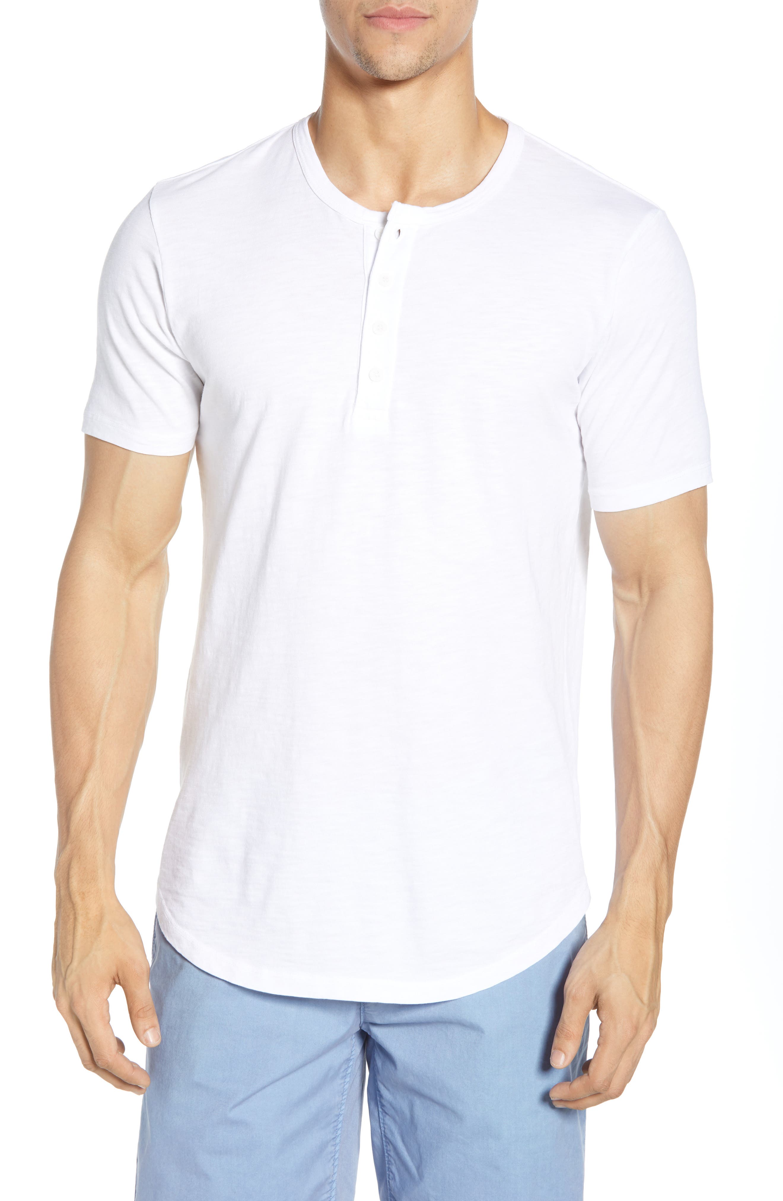 henley shirt athletic fit