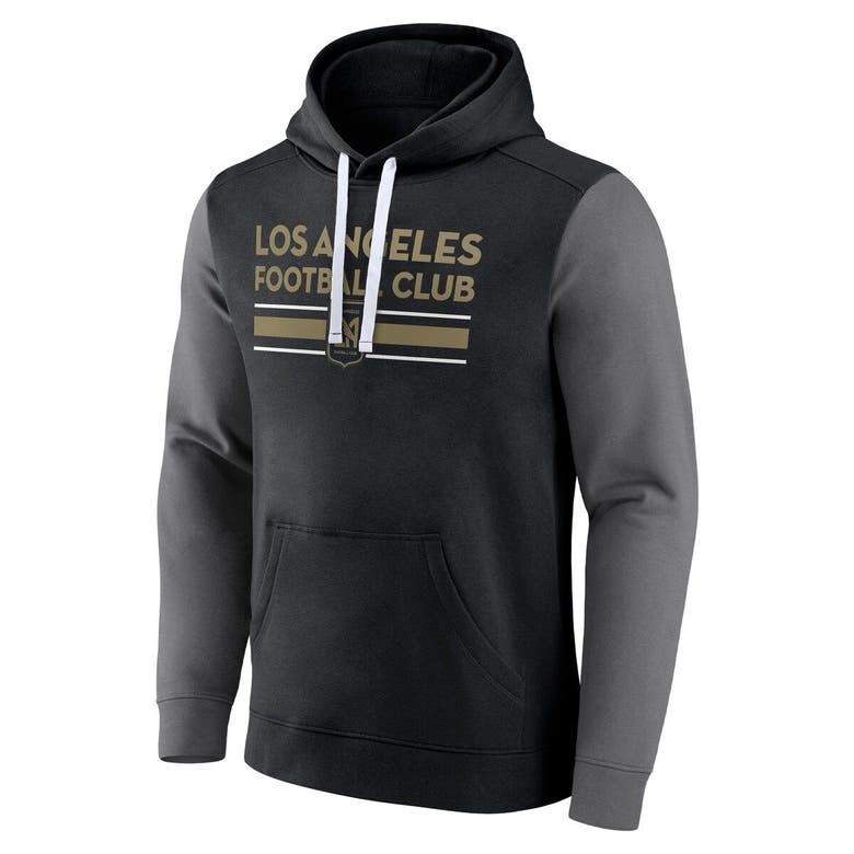 Shop Fanatics Branded Black Lafc To Victory Pullover Hoodie