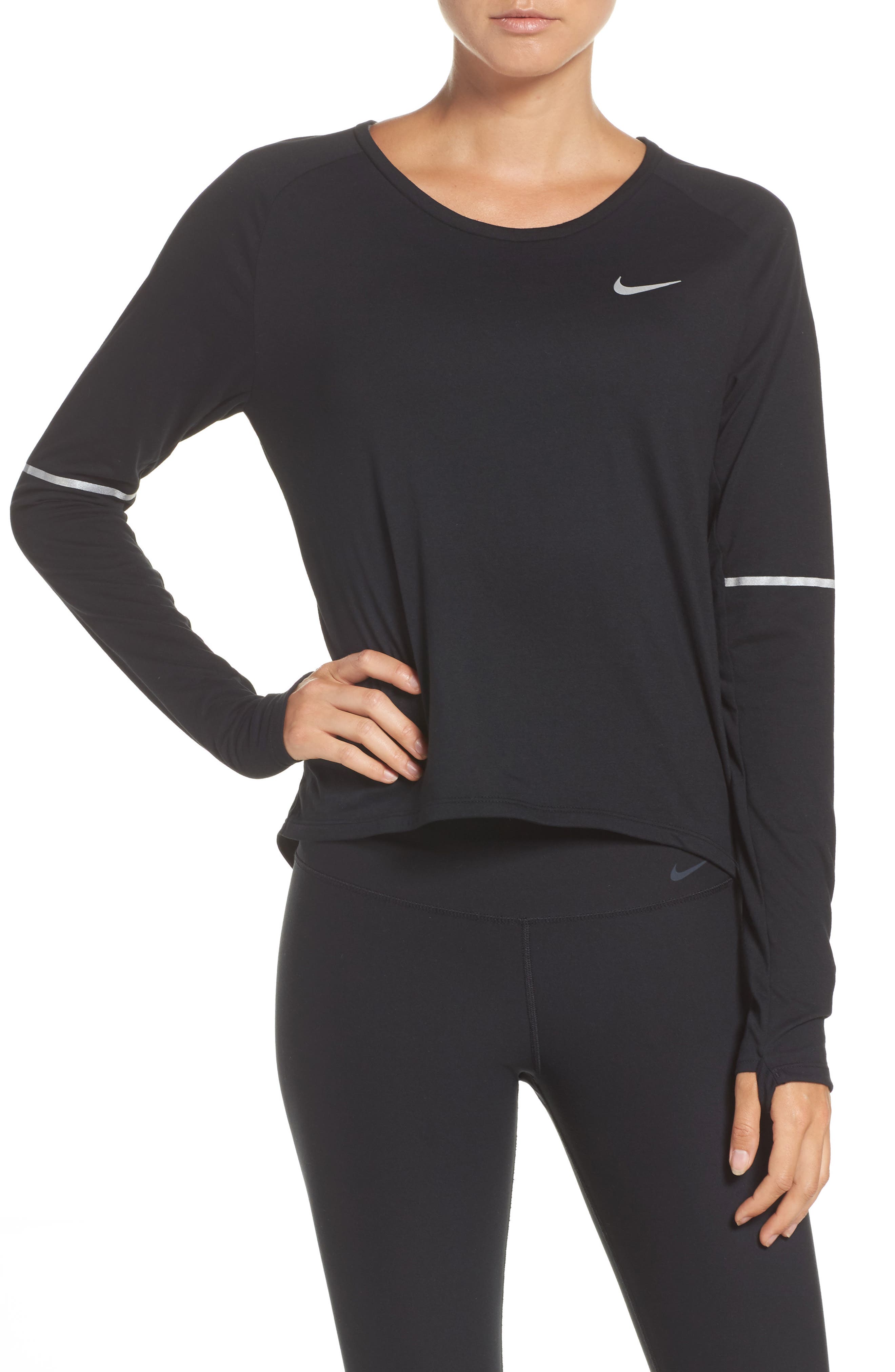 nike breathe running tee