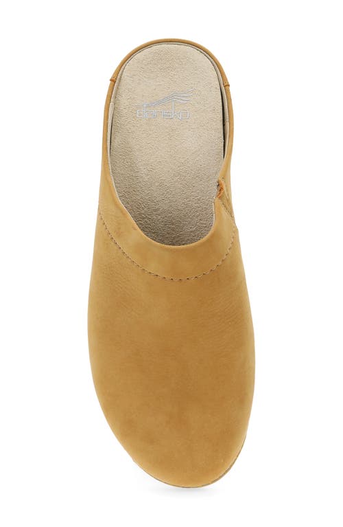 Shop Dansko Mariella Mule In Dijon Milled Nubuck