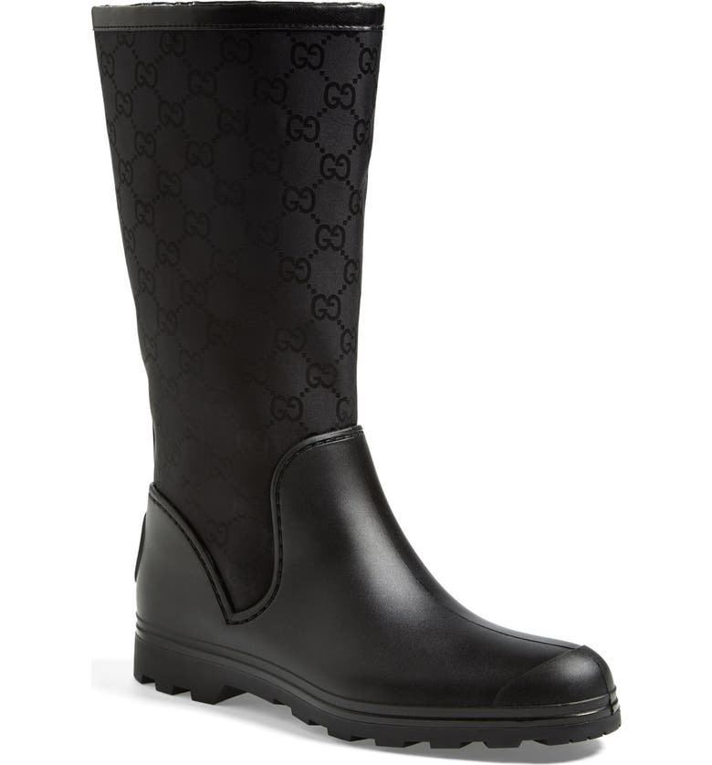 Gucci 'New Prato' Rain Boot (Women) | Nordstrom