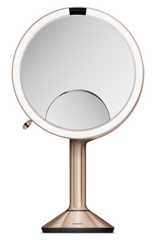 simplehuman Sensor Mirror in Rose Gold at Nordstrom