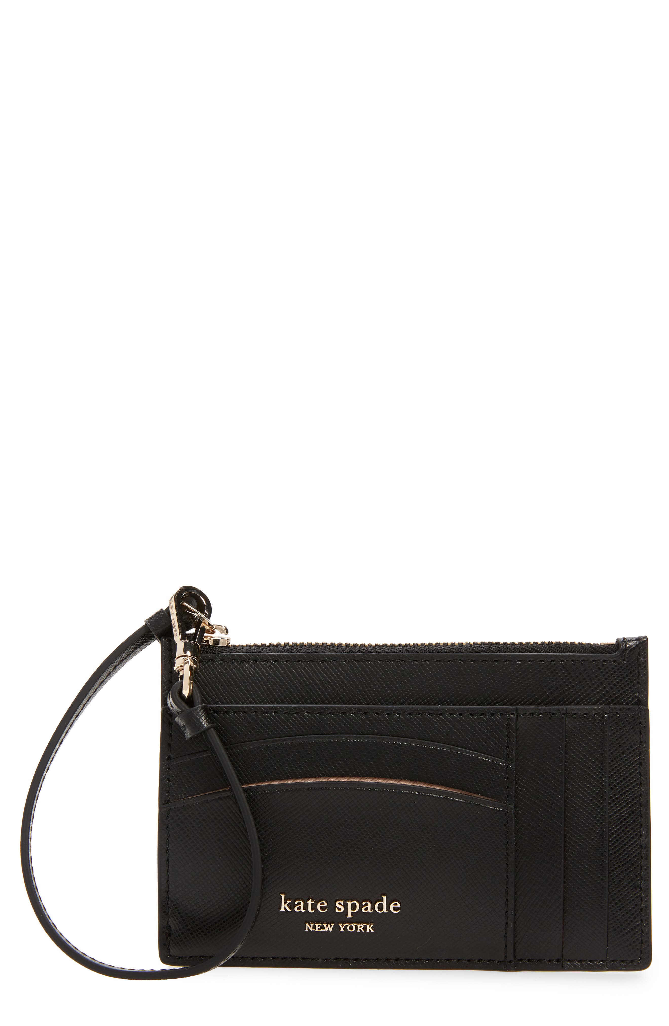 kate spade black wristlet