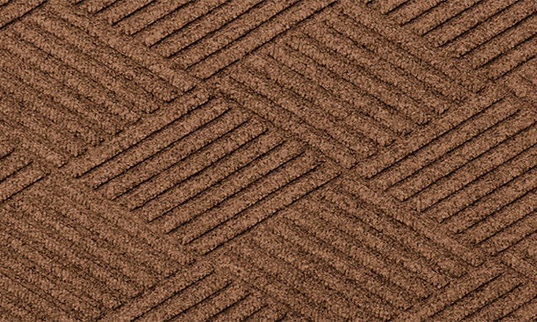 Bungalow Flooring Waterhog Diamonds Floor Mat In Dark Brown