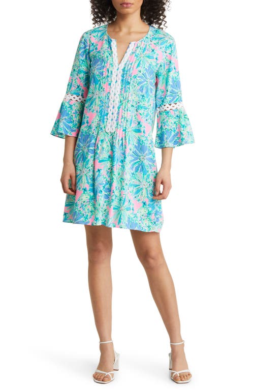 Lilly Pulitzer® Hollie Floral Shift Dress in Soleil Pink Good Hare Day