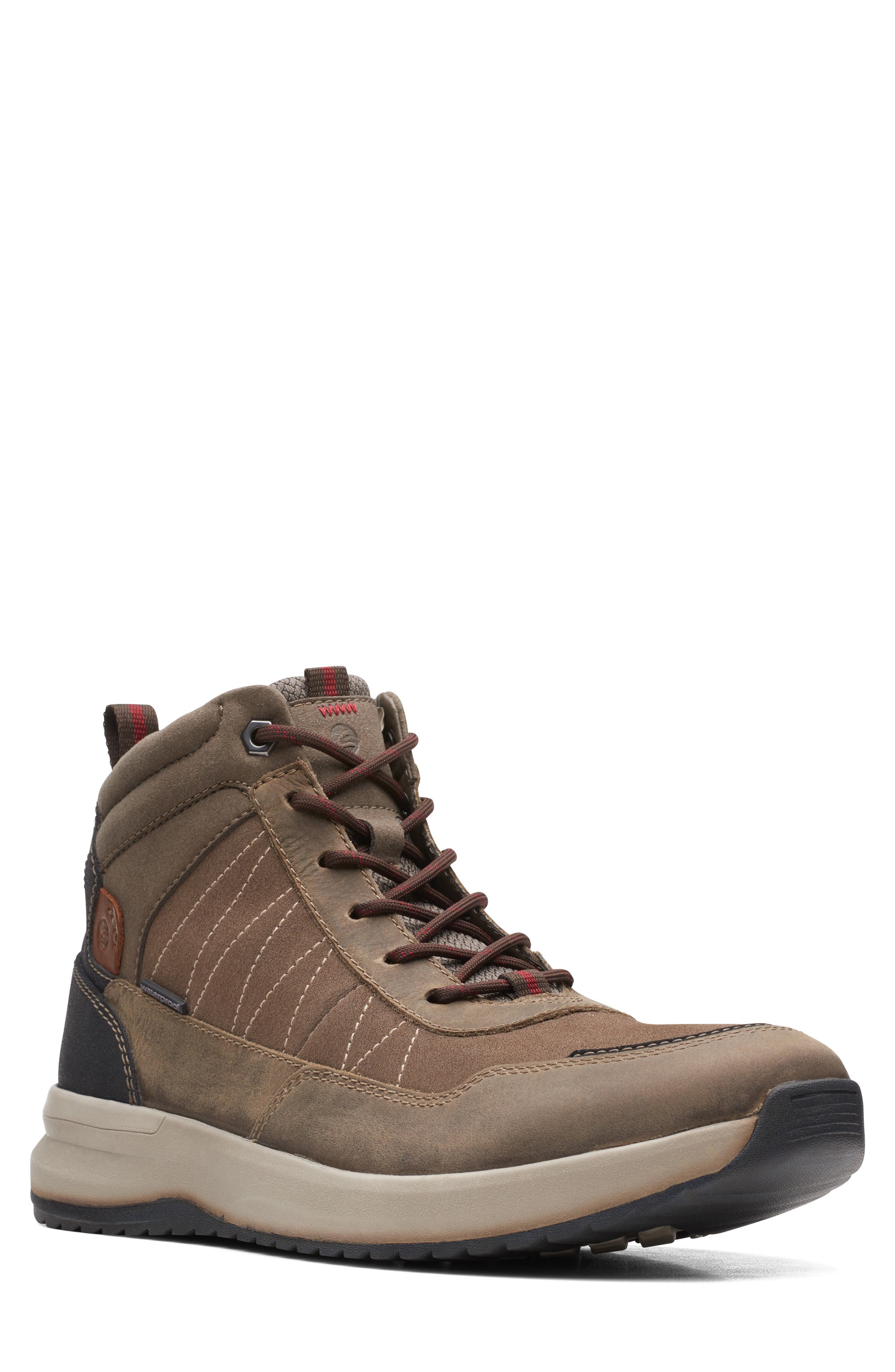 clarks high top sneakers