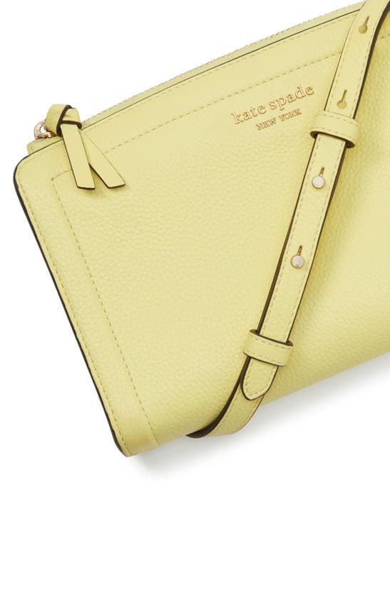 Kate Spade Knott Small Pebbled Leather Crossbody Bag In Suns Out ModeSens