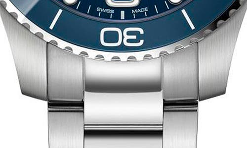 LONGINES LONGINES HYDROCONQUEST AUTOMATIC BRACELET WATCH, 43MM 