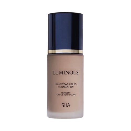 Siia Cosmetics Luminous Longwear Liquid Foundation In Milk Tea