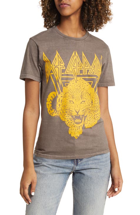 Def Leppard High 'N' Dry Cotton Graphic T-Shirt