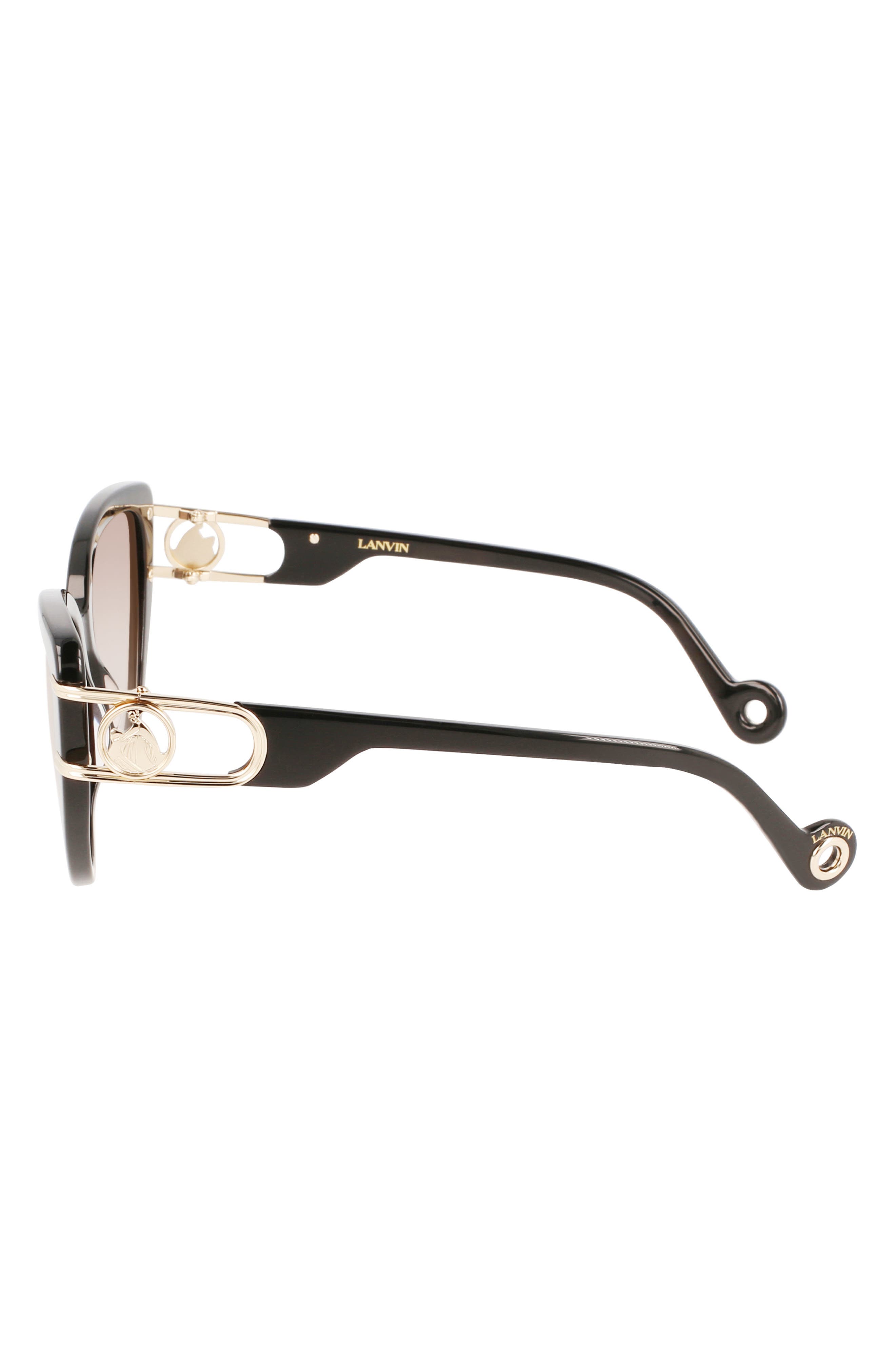 Lanvin Mother & Child 56mm Gradient Cat Eye Sunglasses in  display picture 3