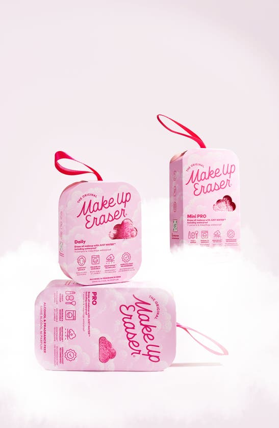The Original Makeup Eraser Mini Pink Reusable Makeup Eraser In Pink