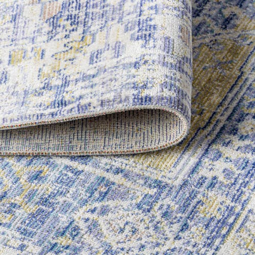 Jonathan Y Darija Ornate Geometric Medallion Area Rug In Blue