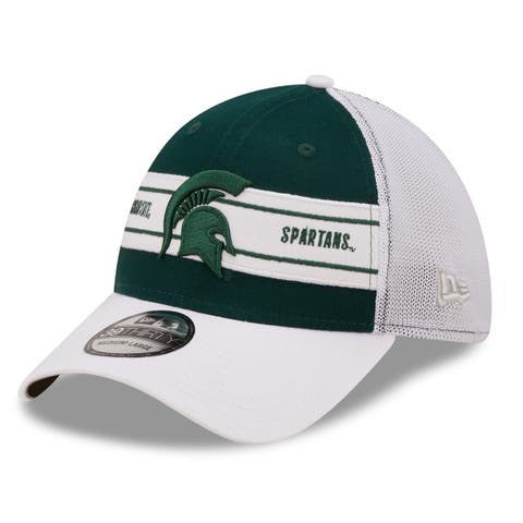 Men's New Era Green Michigan State Spartans Scribble 59FIFTY