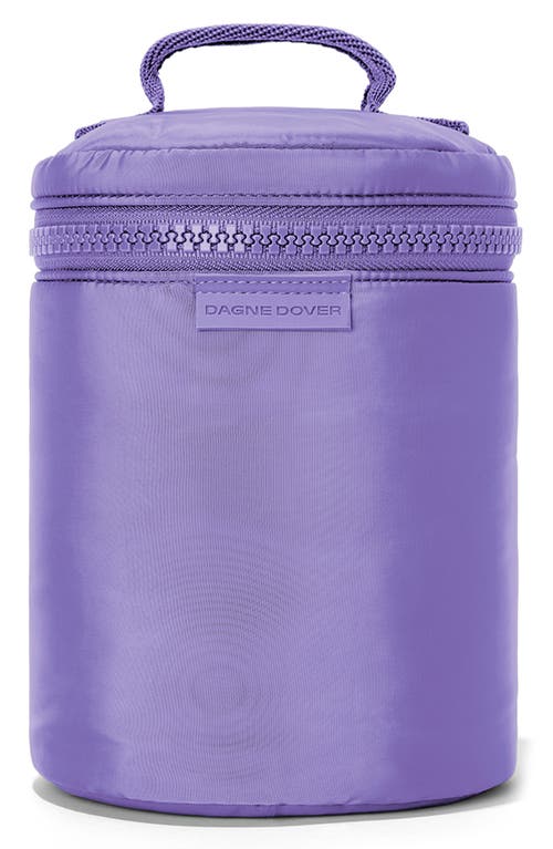Dagne Dover Large Mila REPREVE® Recycled Polyester Toiletry Organizer Bag in Acai Purple