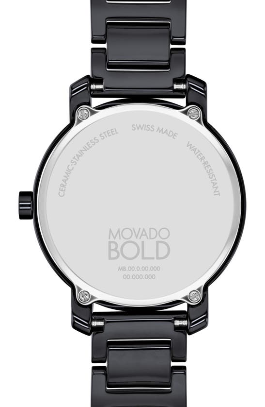 Movado Bold Evolution 2.0 Bracelet Watch, 34mm In Black