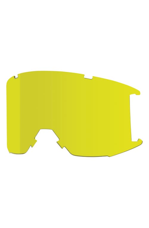 Shop Smith Squad 203mm Chromapop™ Snow Goggles In Black/chromapop Sun Green