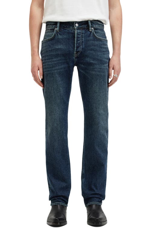 Allsaints Sid Skinny Fit Denim Jeans In Indigo Blue