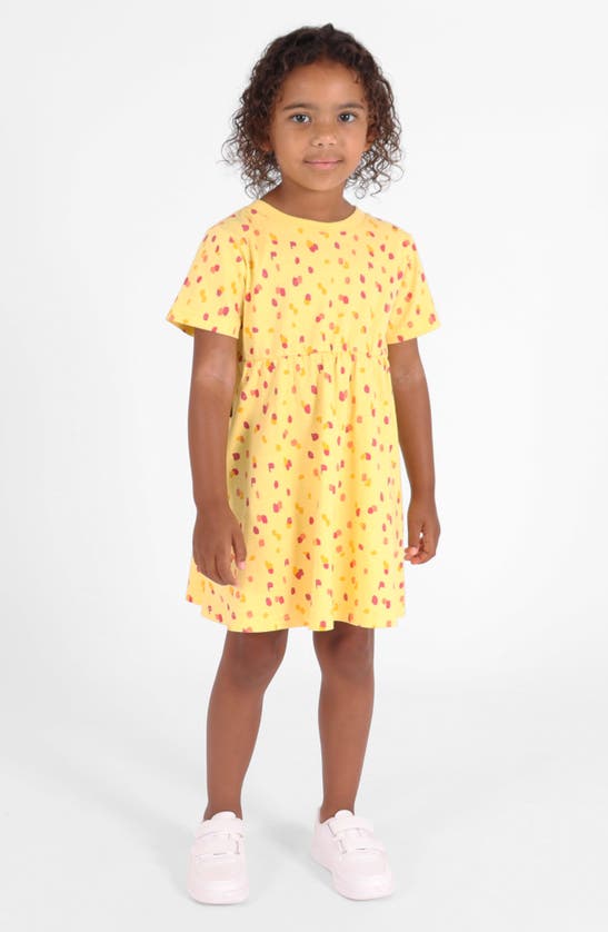 Shop Dot Australia Kids' Confetti Print Dress In Butter