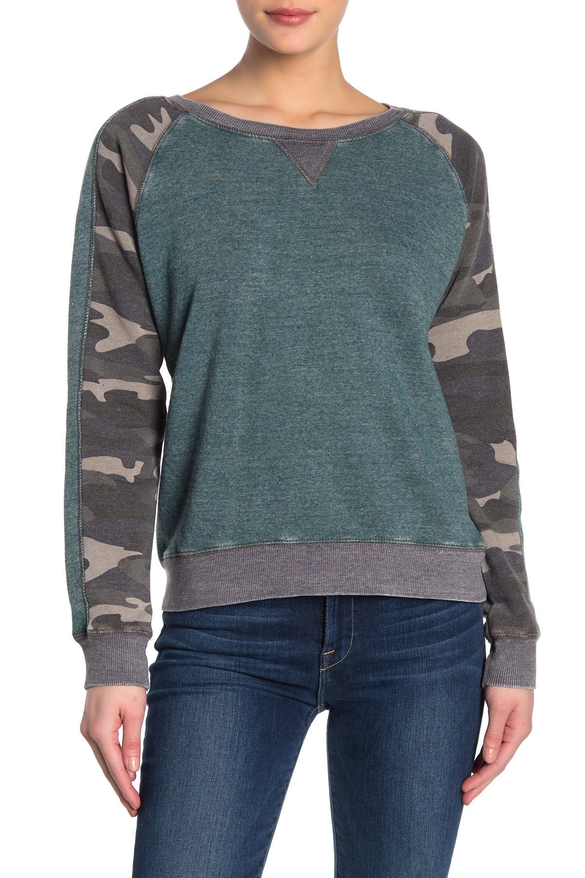 vintage havana camo sweater