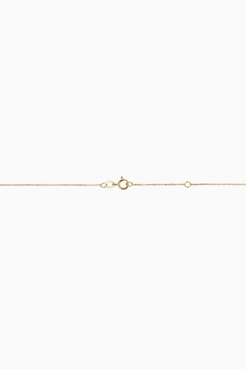 Shop Oradina 14k Yellow Gold Winter Solstice Pendant Necklace