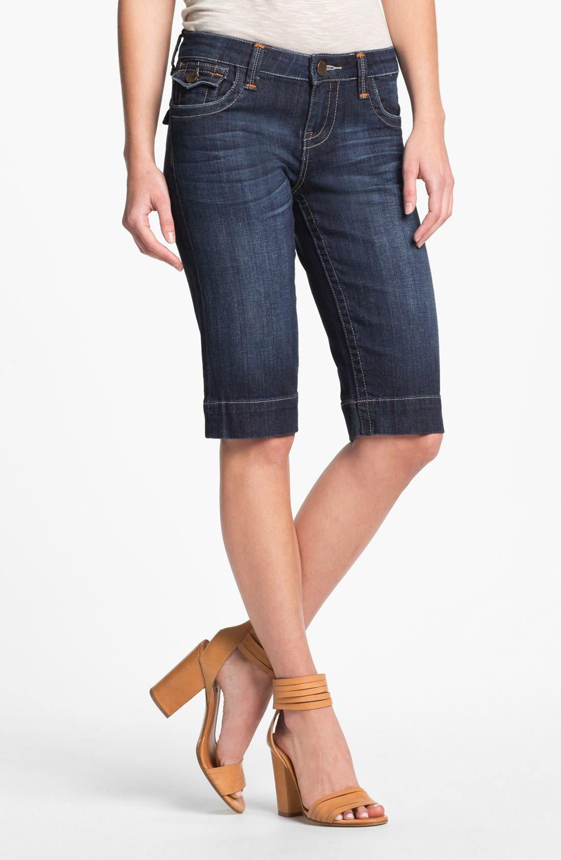 KUT from the Kloth 'Natalie' Denim Bermuda Shorts Nordstrom