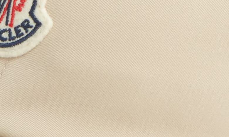 Moncler Logo-patch Baseball Cap In Beige