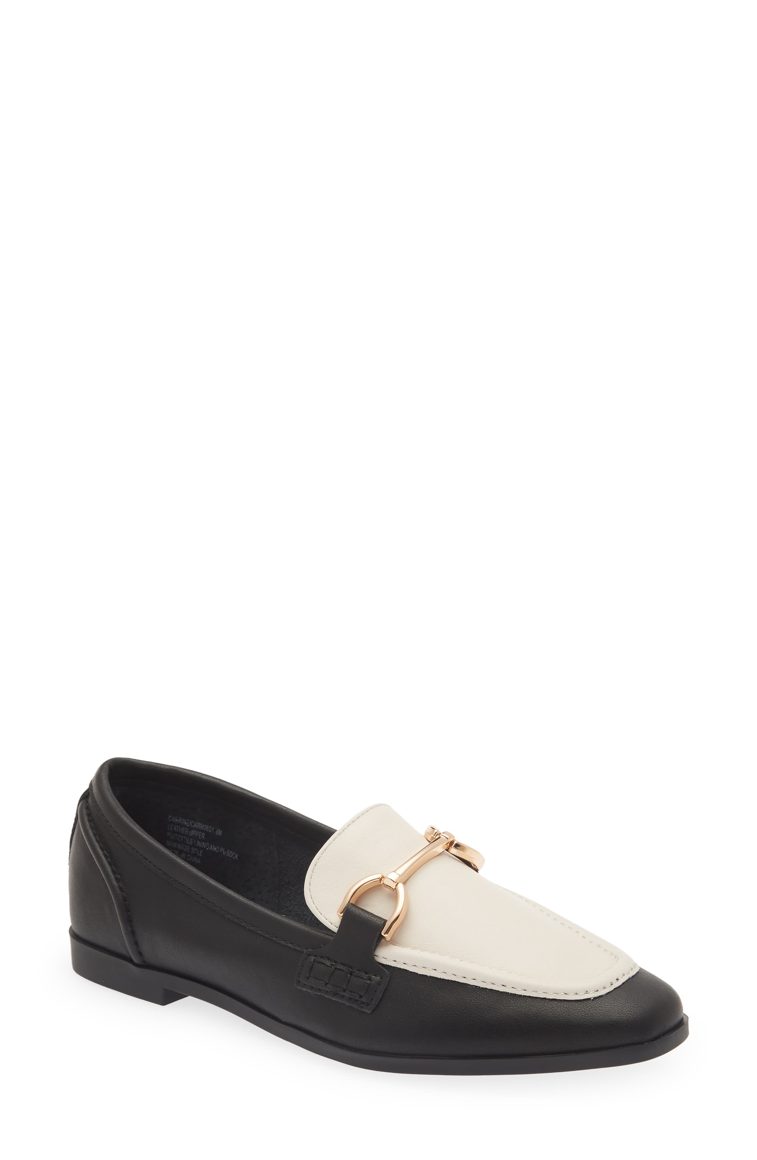 スティーブ マデン レディース ローファー スリッポン シューズ Loafer Bone Rilynn Chain